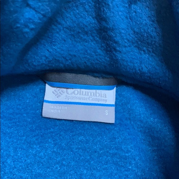 LAST ONE!  NWT Deep teal fleece Columbia jacket - Picture 4 of 7
